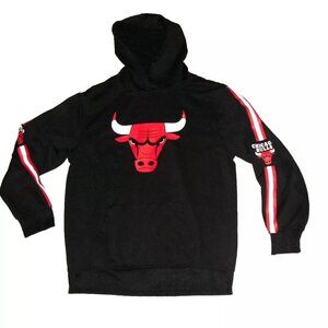Chicago Bulls Boys Kids Youth Unk Black Hoodie Sweatshirt Sz. XL 18-20 Nba